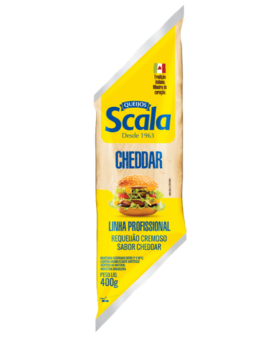 imagem0 Requeijão Cheddar Linha Profissional Scala