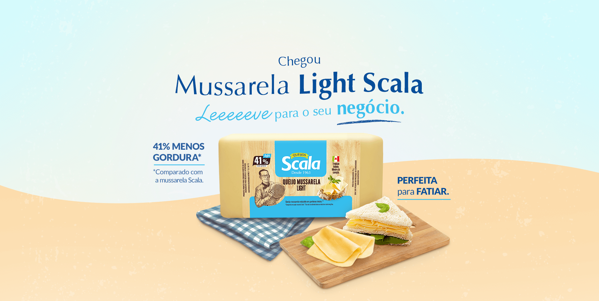 Banner Mussarela Light – Desktop