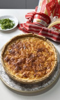 Quiche de Queijo com Milho