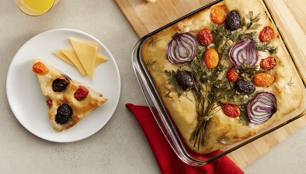 Focaccia, tipo de pão italiano