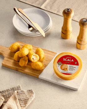 Rolinho de Provolone Scala com Bacon